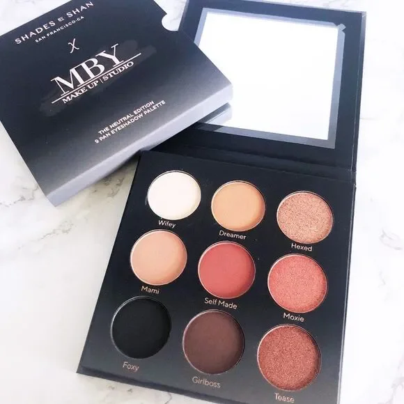 NIB Shades By Shan Neutral Edition Eyeshadow Palette - Picture 10 of 10